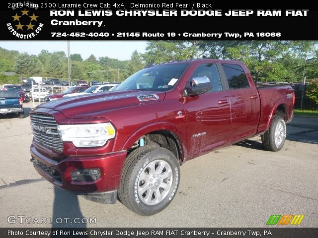 2019 Ram 2500 Laramie Crew Cab 4x4 in Delmonico Red Pearl