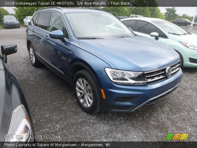 2018 Volkswagen Tiguan SE 4MOTION in Silk Blue Metallic