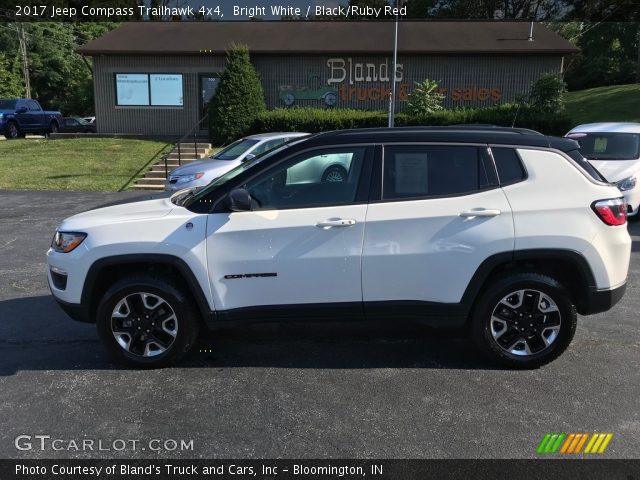 2017 Jeep Compass Trailhawk 4x4 in Bright White