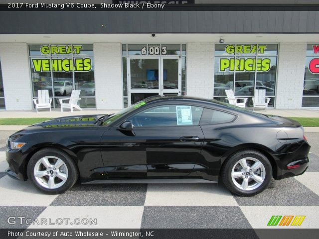 2017 Ford Mustang V6 Coupe in Shadow Black