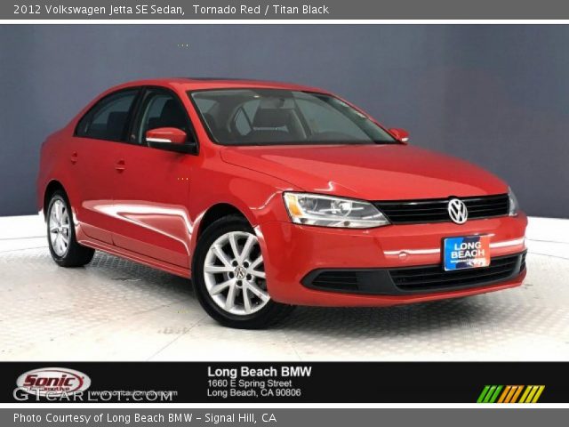 2012 Volkswagen Jetta SE Sedan in Tornado Red