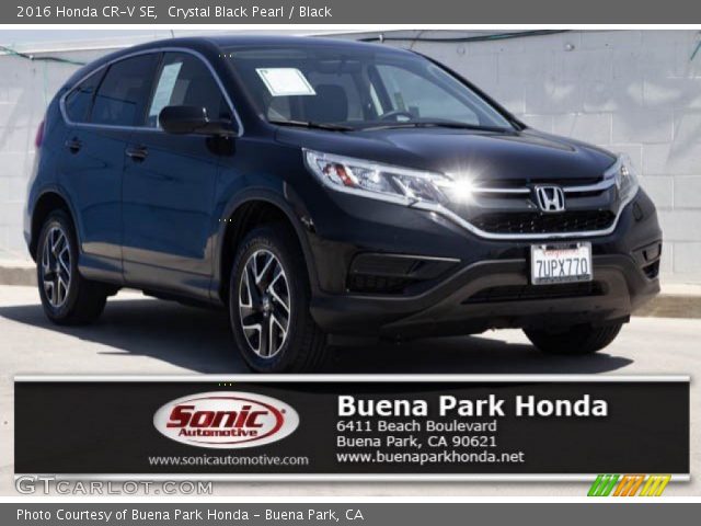 2016 Honda CR-V SE in Crystal Black Pearl
