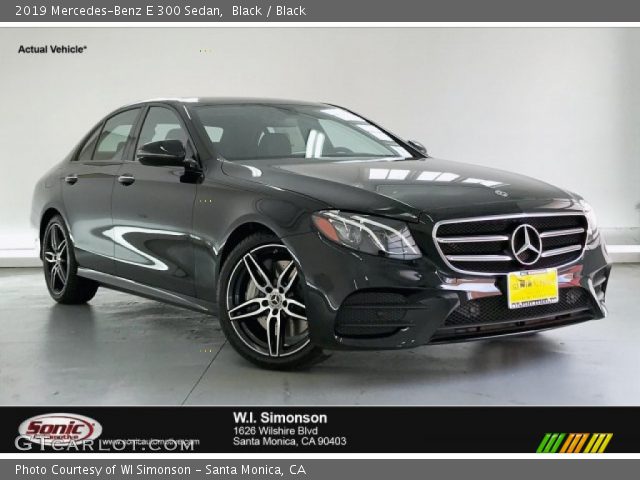 2019 Mercedes-Benz E 300 Sedan in Black