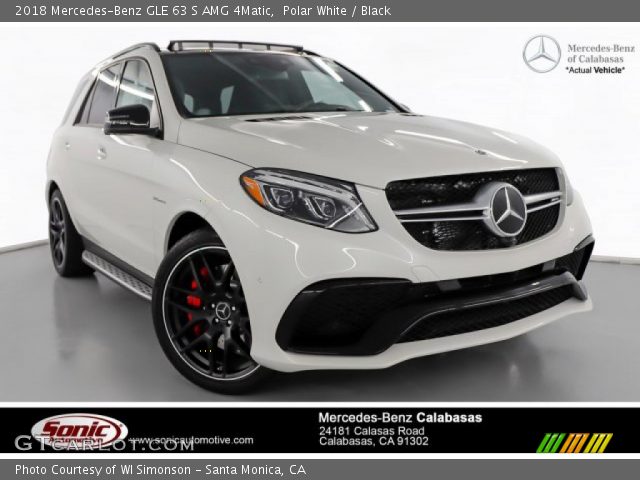 2018 Mercedes-Benz GLE 63 S AMG 4Matic in Polar White
