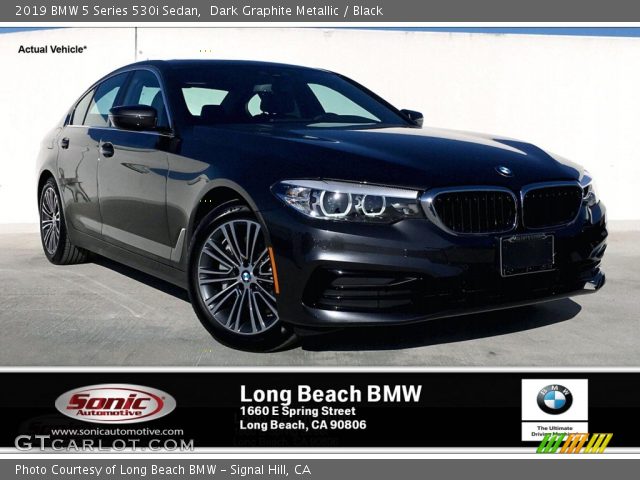 2019 BMW 5 Series 530i Sedan in Dark Graphite Metallic