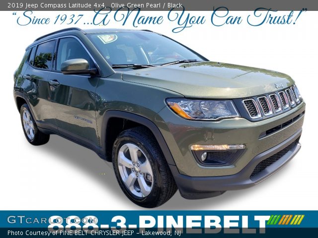 2019 Jeep Compass Latitude 4x4 in Olive Green Pearl