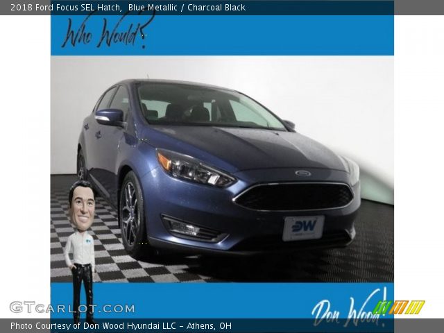 2018 Ford Focus SEL Hatch in Blue Metallic