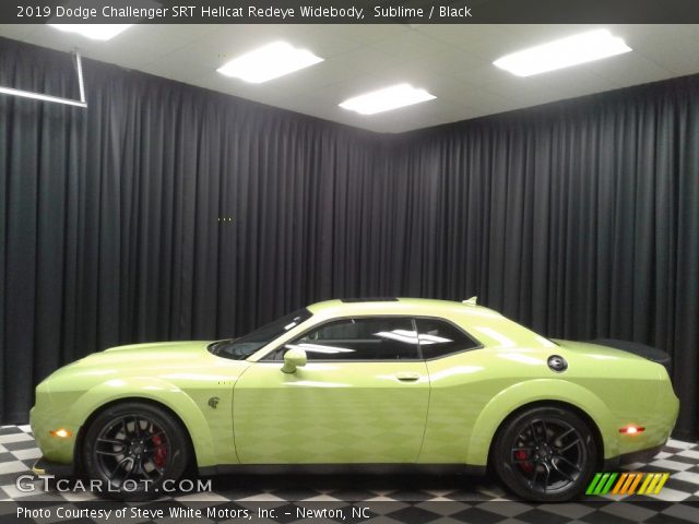 2019 Dodge Challenger SRT Hellcat Redeye Widebody in Sublime