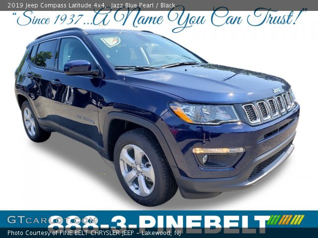 2019 Jeep Compass Latitude 4x4 in Jazz Blue Pearl