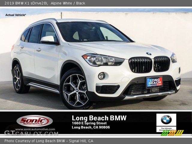 2019 BMW X1 sDrive28i in Alpine White