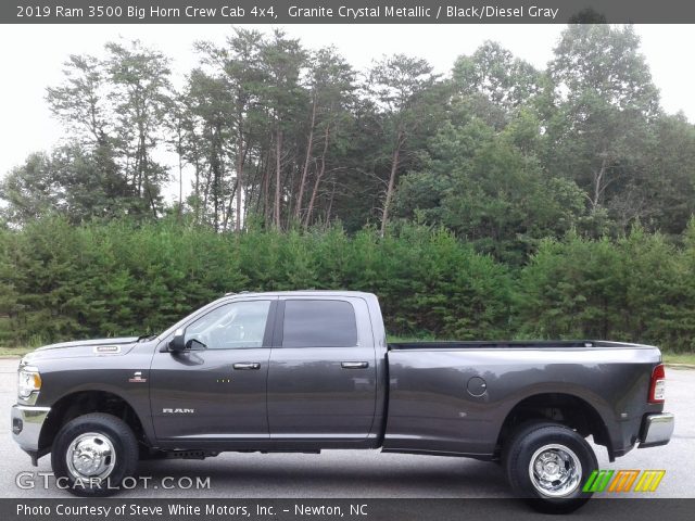 2019 Ram 3500 Big Horn Crew Cab 4x4 in Granite Crystal Metallic