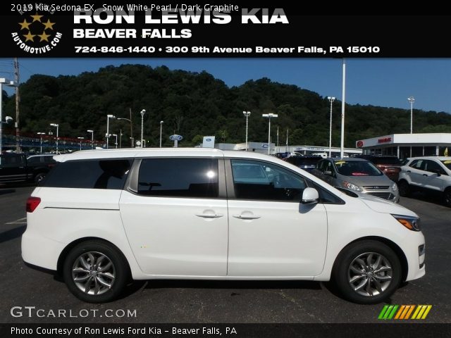 2019 Kia Sedona EX in Snow White Pearl