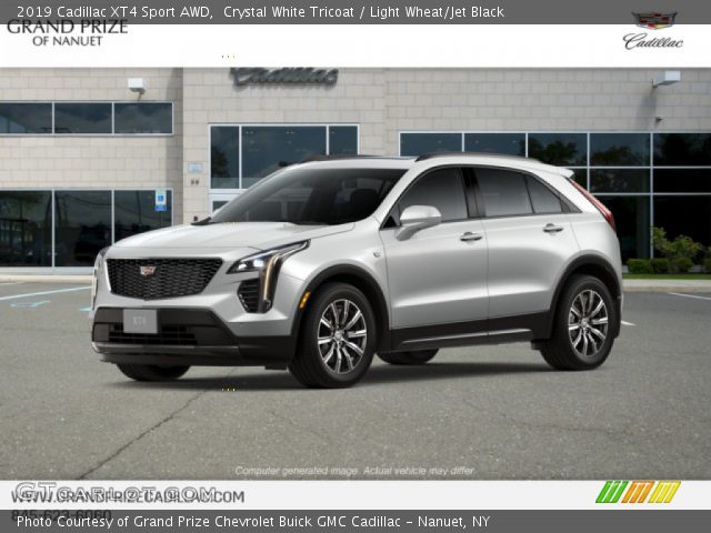 2019 Cadillac XT4 Sport AWD in Crystal White Tricoat