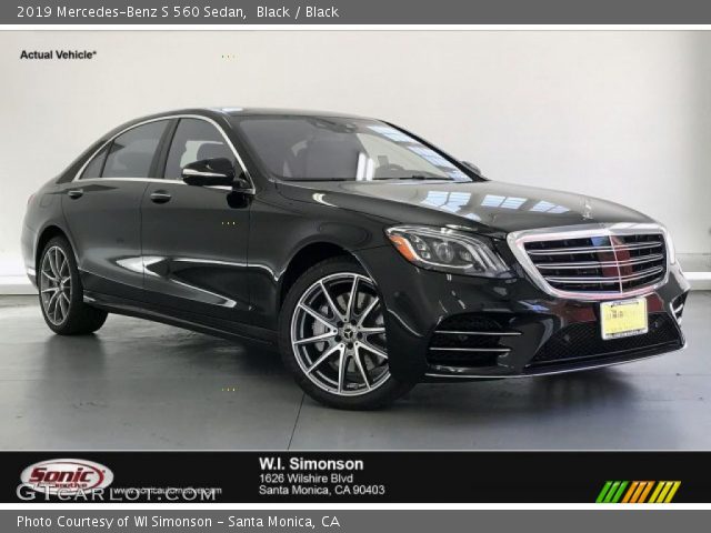 2019 Mercedes-Benz S 560 Sedan in Black
