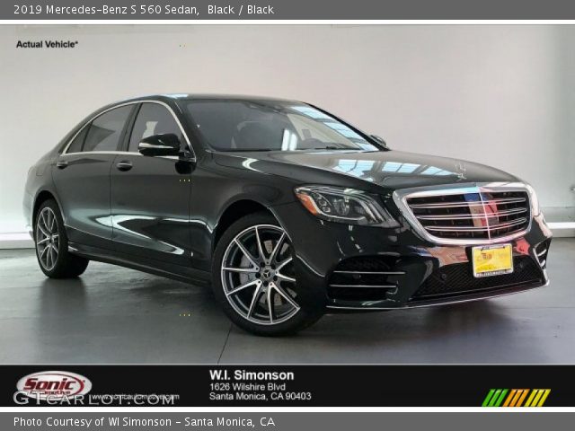 2019 Mercedes-Benz S 560 Sedan in Black