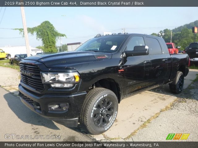 2019 Ram 2500 Bighorn Crew Cab 4x4 in Diamond Black Crystal Pearl