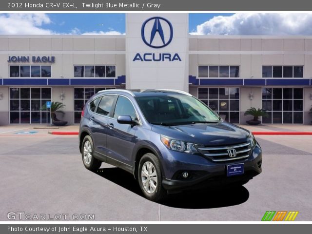 2012 Honda CR-V EX-L in Twilight Blue Metallic