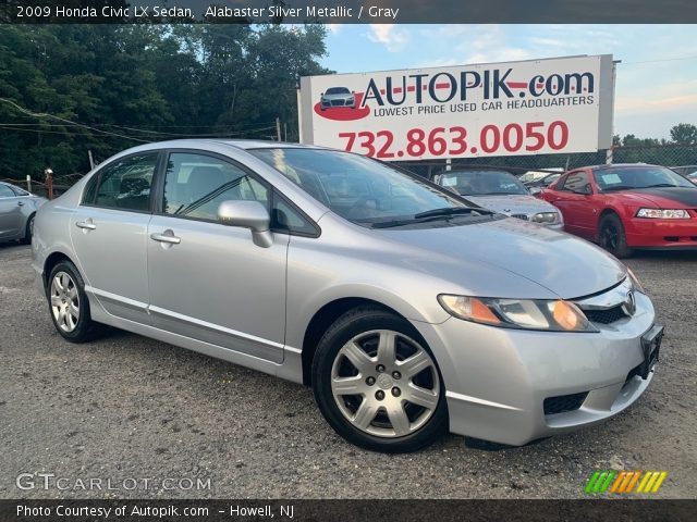 2009 Honda Civic LX Sedan in Alabaster Silver Metallic