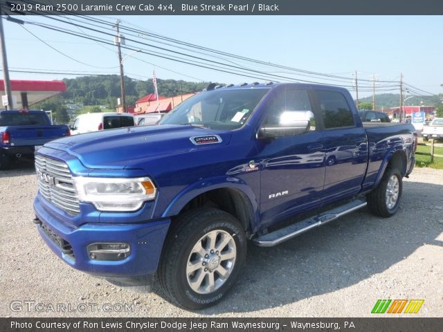 2019 Ram 2500 Laramie Crew Cab 4x4 in Blue Streak Pearl