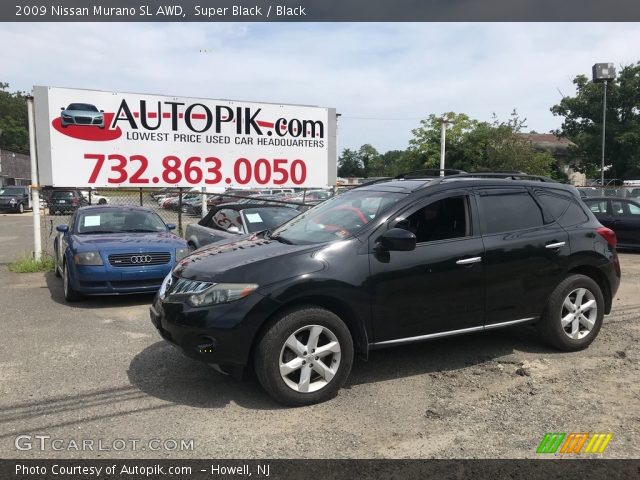 2009 Nissan Murano SL AWD in Super Black