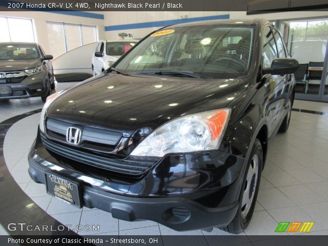 2007 Honda CR-V LX 4WD in Nighthawk Black Pearl