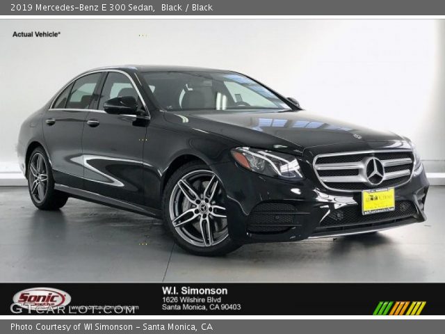 2019 Mercedes-Benz E 300 Sedan in Black
