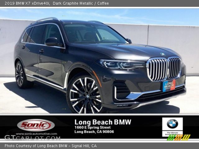 2019 BMW X7 xDrive40i in Dark Graphite Metallic
