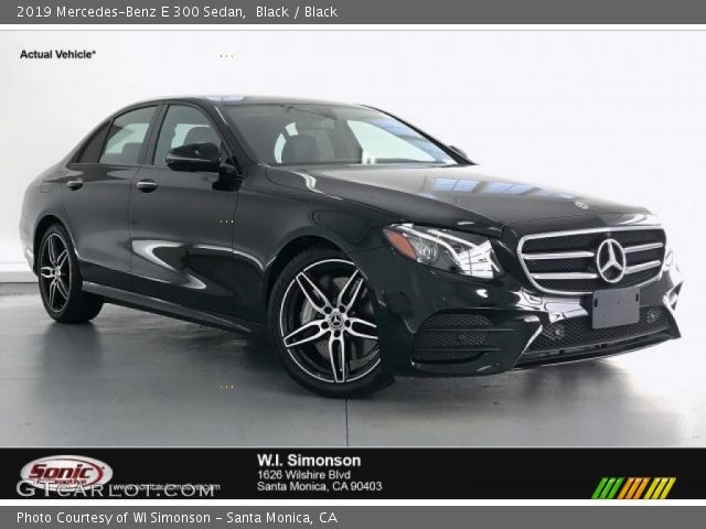 2019 Mercedes-Benz E 300 Sedan in Black