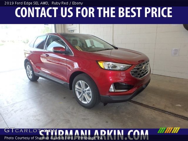 2019 Ford Edge SEL AWD in Ruby Red