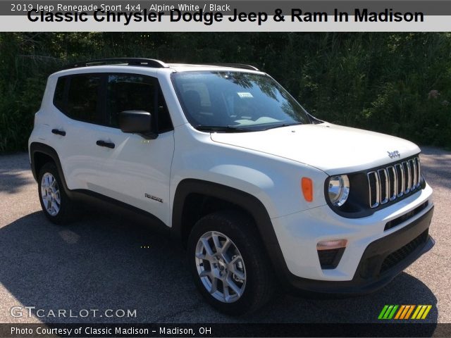 2019 Jeep Renegade Sport 4x4 in Alpine White