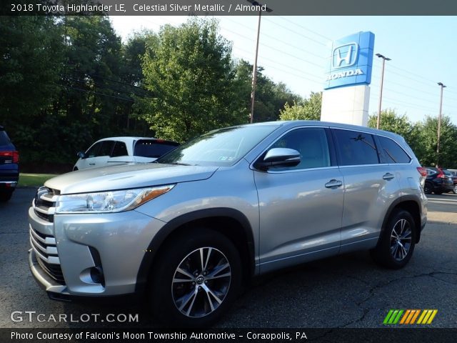 2018 Toyota Highlander LE in Celestial Silver Metallic