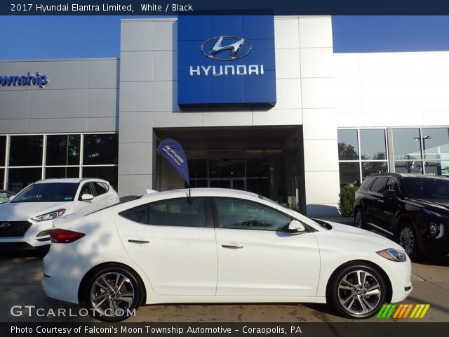 2017 Hyundai Elantra Limited in White