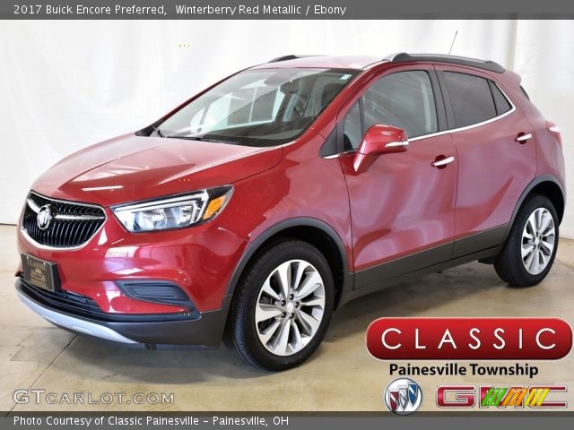 2017 Buick Encore Preferred in Winterberry Red Metallic