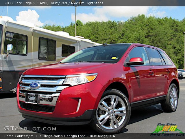 2013 Ford Edge SEL AWD in Ruby Red