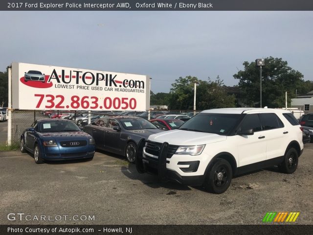 2017 Ford Explorer Police Interceptor AWD in Oxford White