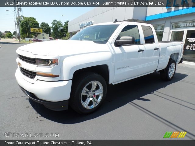 2019 Chevrolet Silverado LD Custom Double Cab 4x4 in Summit White