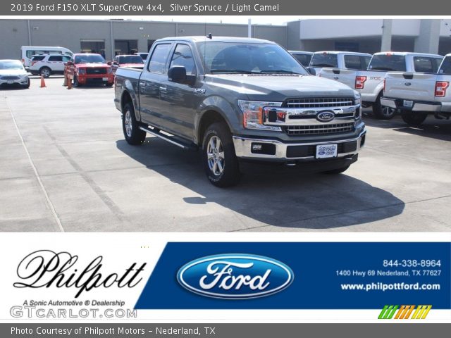 2019 Ford F150 XLT SuperCrew 4x4 in Silver Spruce