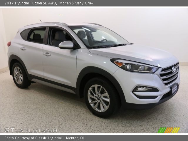 2017 Hyundai Tucson SE AWD in Molten Silver