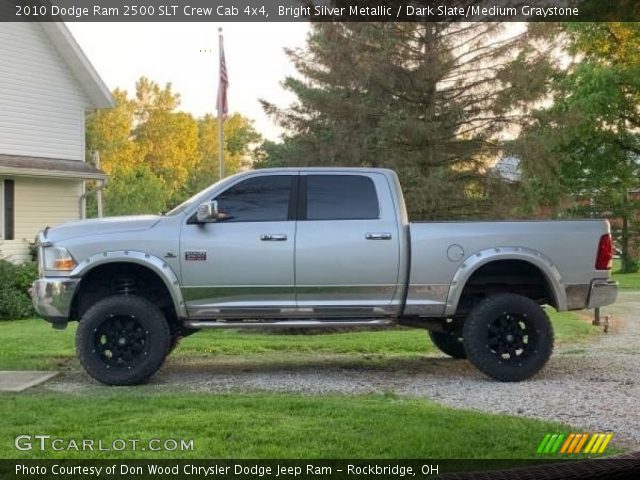 2010 Dodge Ram 2500 SLT Crew Cab 4x4 in Bright Silver Metallic