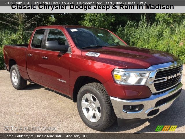 2019 Ram 1500 Big Horn Quad Cab 4x4 in Delmonico Red Pearl