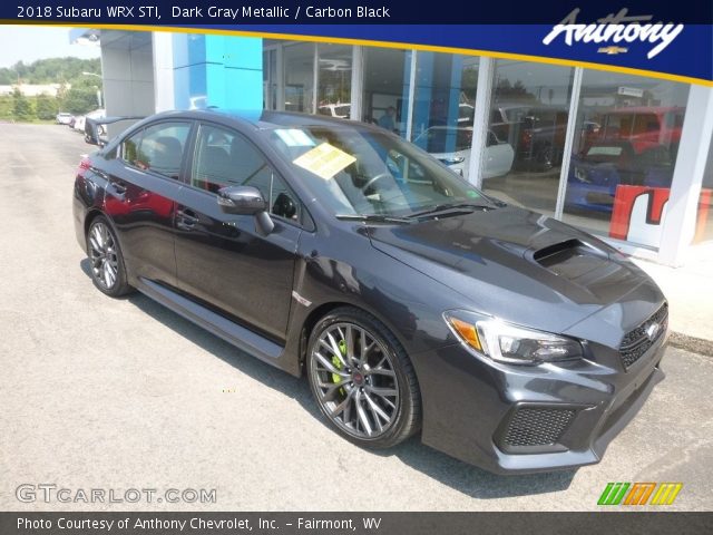 2018 Subaru WRX STI in Dark Gray Metallic