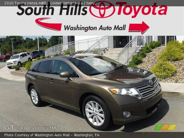 2010 Toyota Venza AWD in Golden Umber Mica