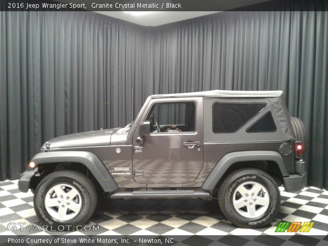 2016 Jeep Wrangler Sport in Granite Crystal Metallic