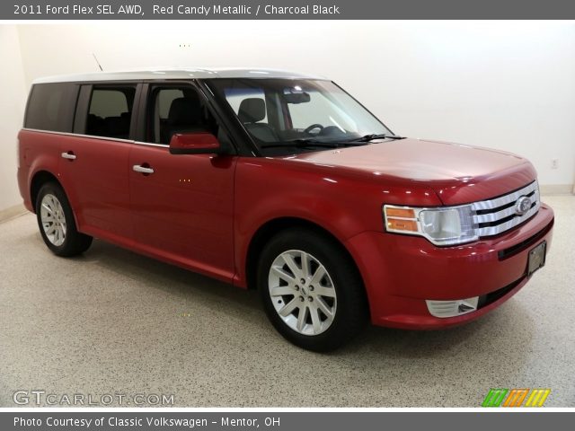 2011 Ford Flex SEL AWD in Red Candy Metallic