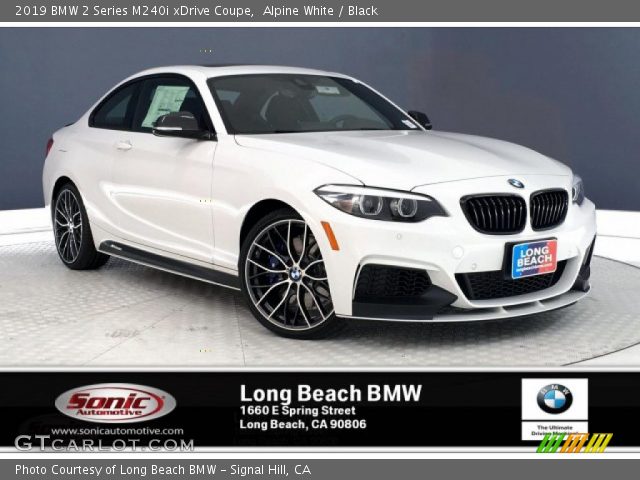 2019 BMW 2 Series M240i xDrive Coupe in Alpine White