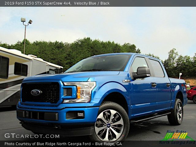 2019 Ford F150 STX SuperCrew 4x4 in Velocity Blue