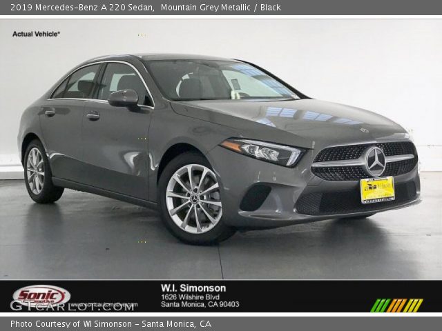 2019 Mercedes-Benz A 220 Sedan in Mountain Grey Metallic