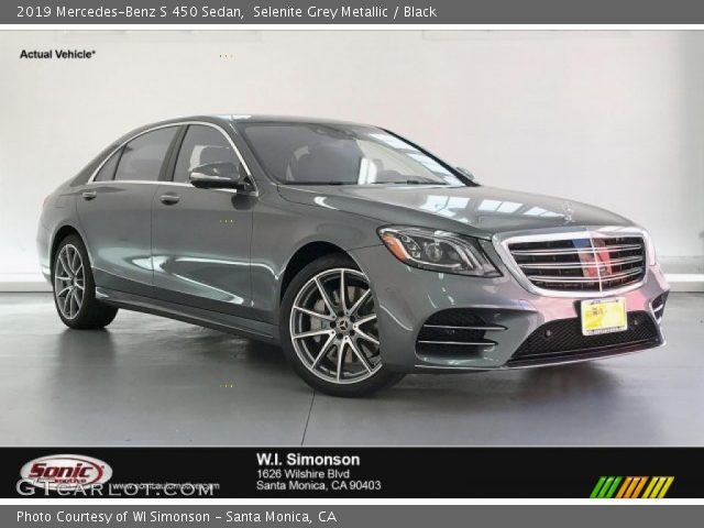 2019 Mercedes-Benz S 450 Sedan in Selenite Grey Metallic