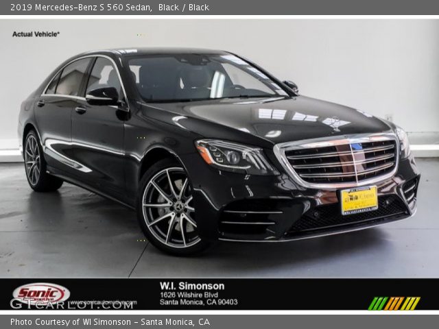 2019 Mercedes-Benz S 560 Sedan in Black