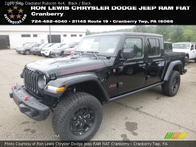 2020 Jeep Gladiator Rubicon 4x4 in Black